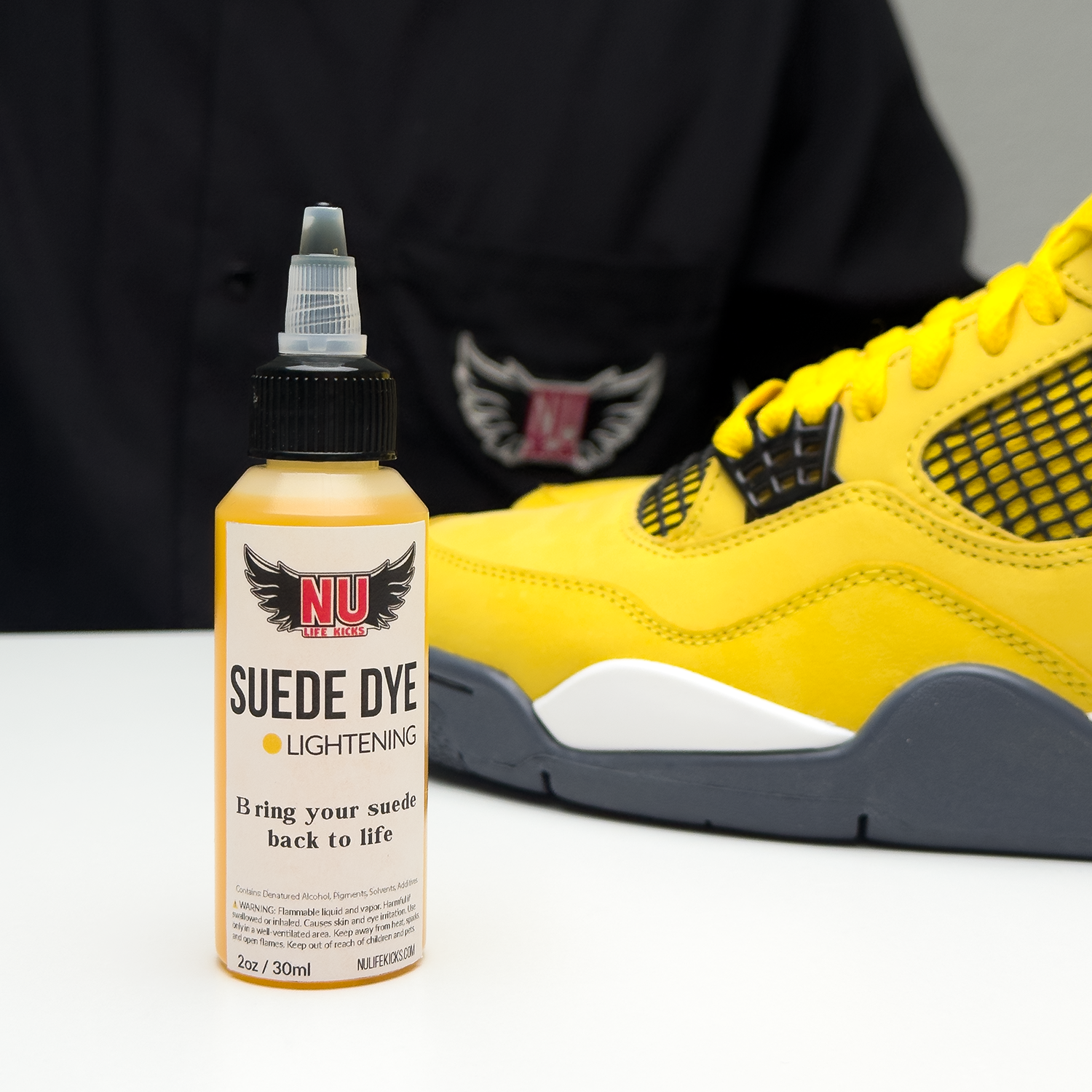 Suede Dye – Lightning – 2 fl oz (60 mL)