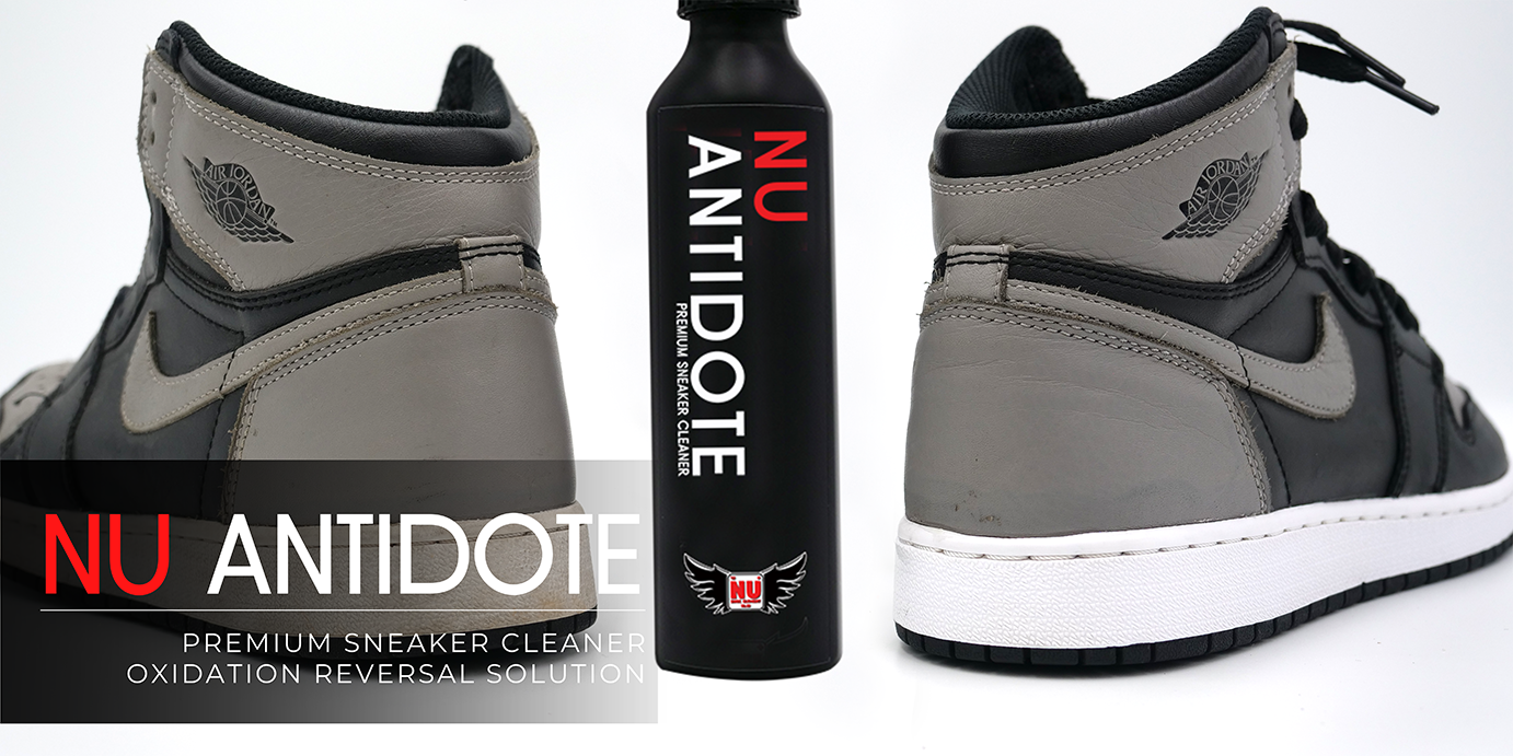  NuLife Kicks Nu Antidote - Shoe Cleaner for White Shoes, Fabric  and Leather Stain Removal, Sole Unyellowing, Leather and Mesh Shoe Cleaner,  UV Activated Technology : Clothing, Shoes & Jewelry