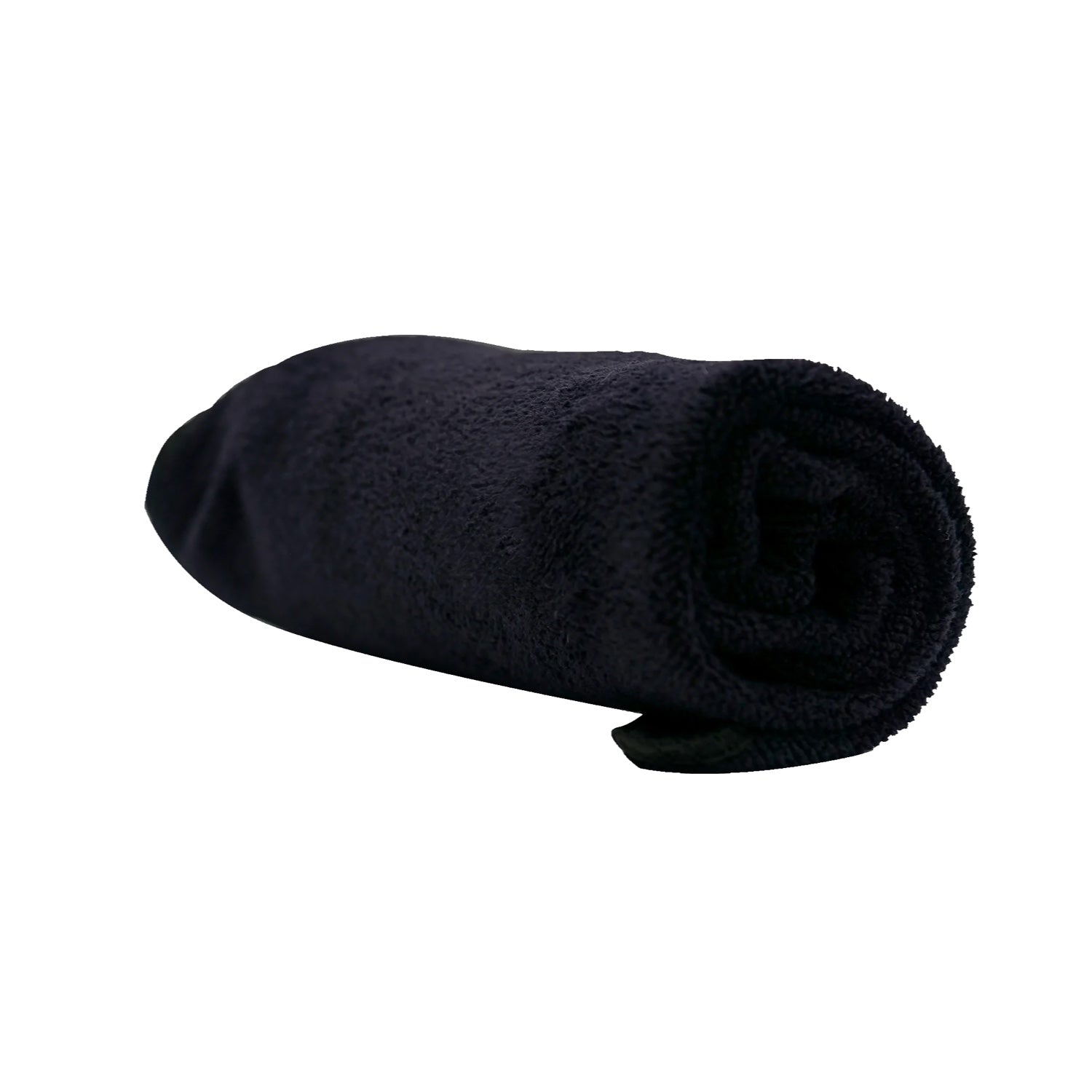 Black Microfiber Towel